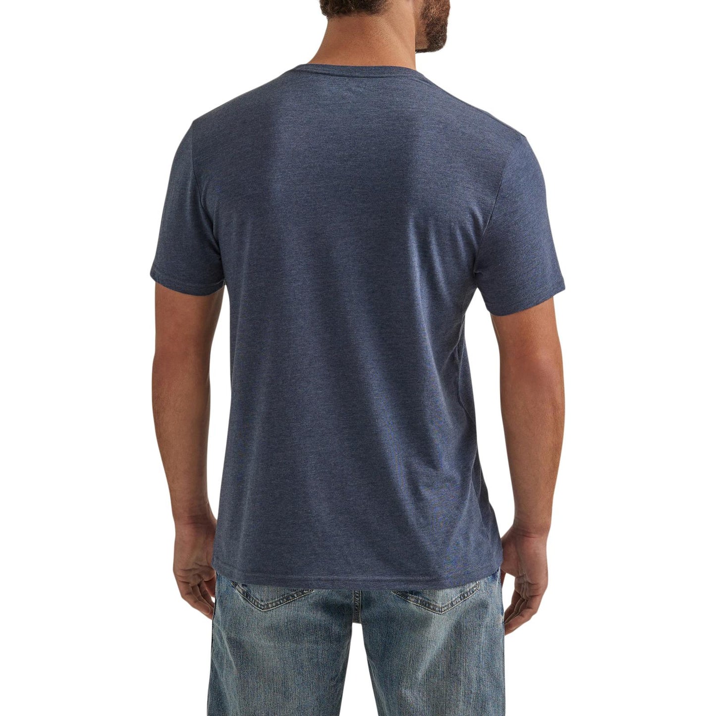 Wrangler Kabel Logo T-Shirt-Navy