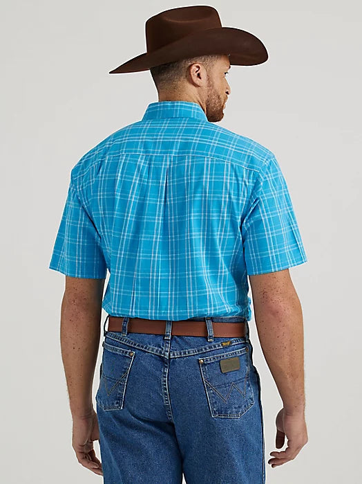 George Strait- Short Sleeve- Classic Fit- RICH BLUE