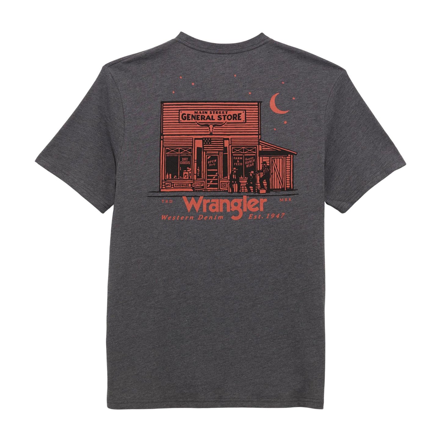 Wrangler Graphic T-Shirt Short Sleeve-Asphalt