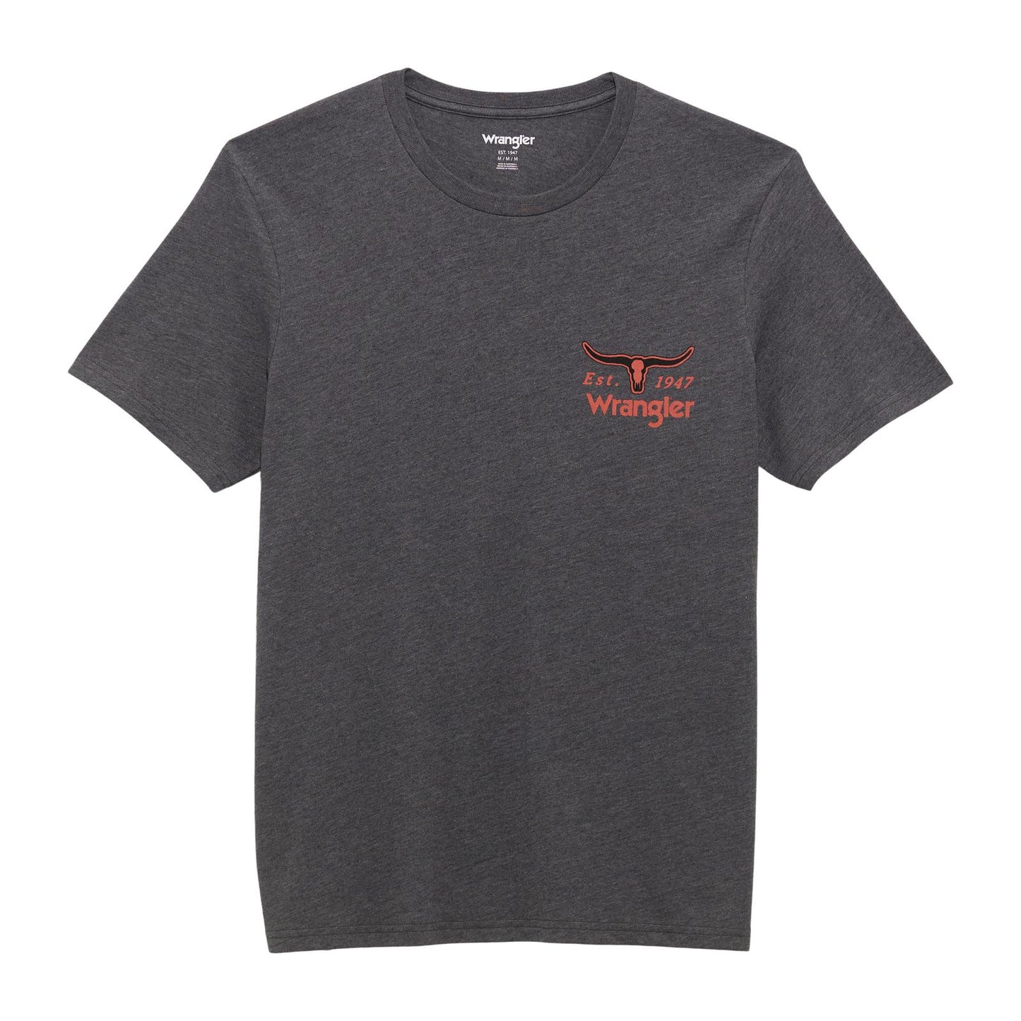 Wrangler Graphic T-Shirt Short Sleeve-Asphalt