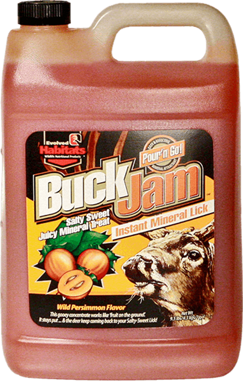 Buck Jam Persimmon Liquid 1 gallon