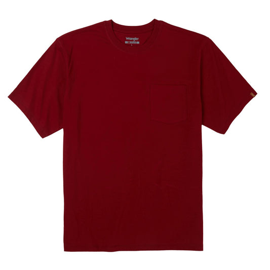 Wrangler RIGGS WORKWEAR® Short Sleeve Graphic T-Shirt - Currant Red