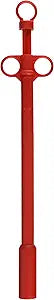 Large Cow Plastic Red Balling Gun Red Large