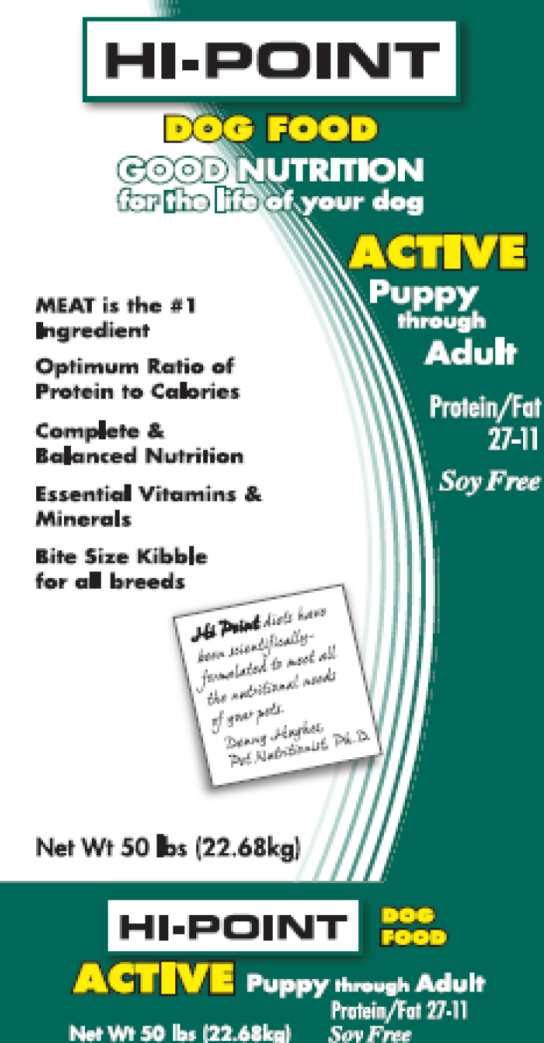 Hi-Point Active Puppy Food