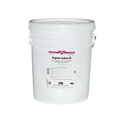 Organic Iodine 20 Grain 1 LB ( Quality Micro Feeds )