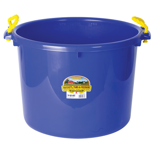 70 Quart Muck Bucket with Handles