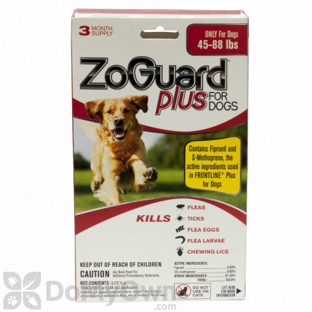 ZoGuard Plus For Dogs 45-88Lbs