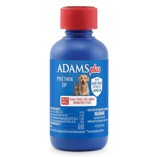 Adams Plus  Pet Pyrethrin Dip- 4 oz