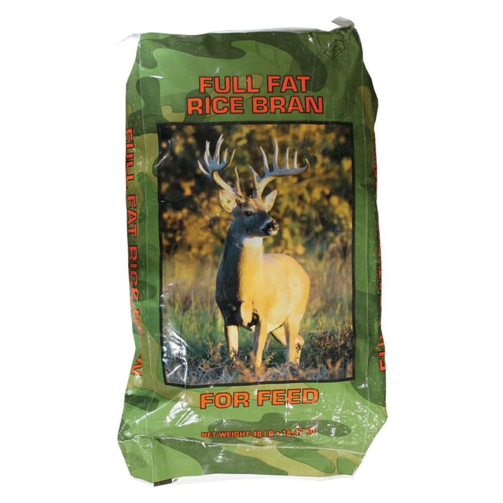 BIG V FEEDS FULL FAT RICE BRAN