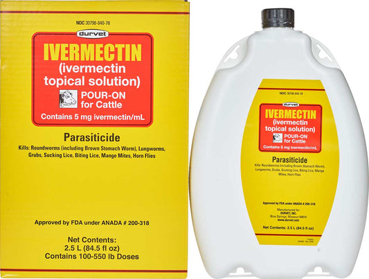 Pour On Ivermectin 2.5L