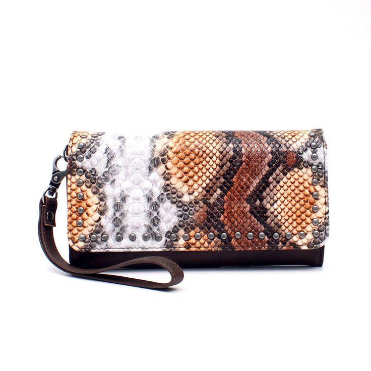 Angel Ranch Python Clutch
