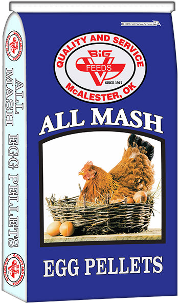 BIG V FEEDS All Mash 16% EGG PELLET