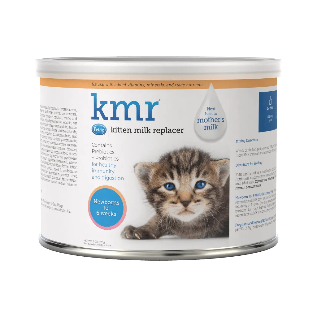 KMR Kitten Milk Replacer Powder- 12oz.