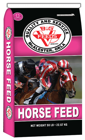 Bio V Feeds 
McAlester, OK 
Pink Bag Horse Feed