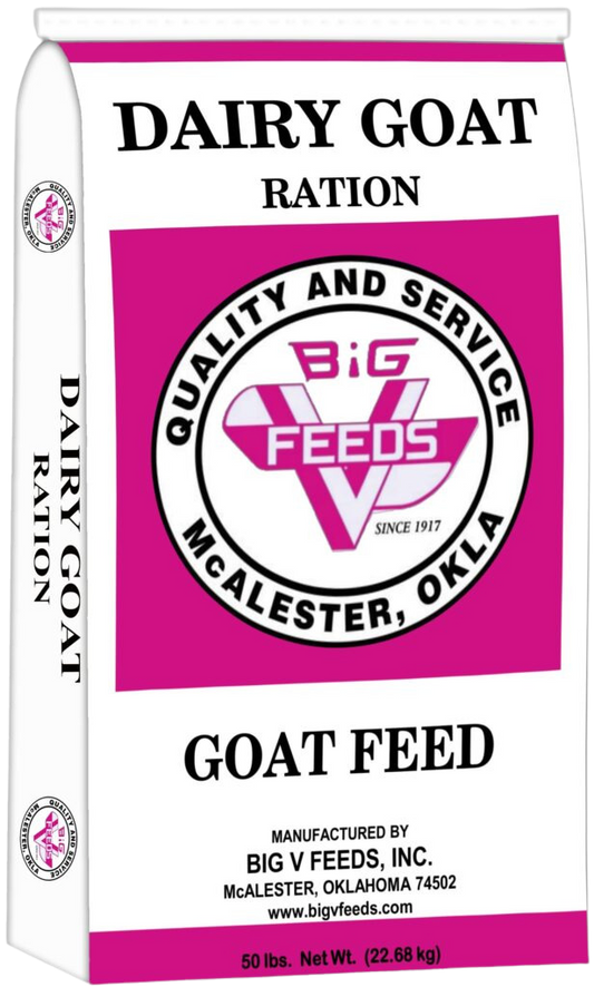Big V Feeds Dairy Goat Pellet- Non-Medicated