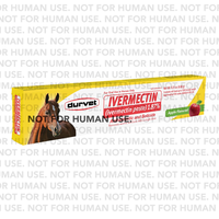 Durvet Ivermectin Paste- Horse Wormer Apple Flavor