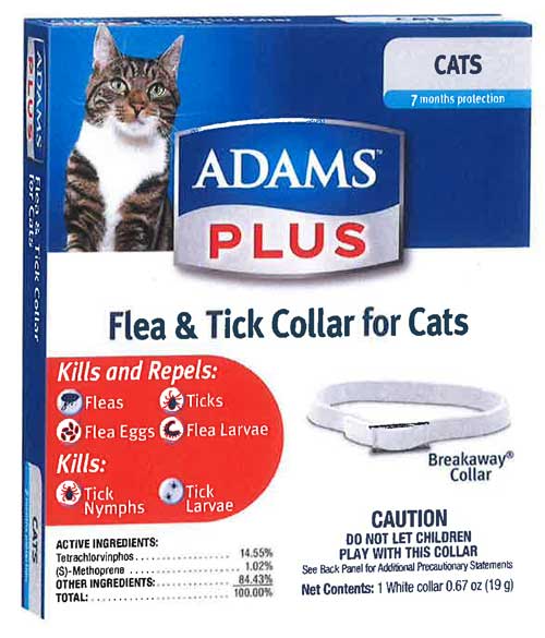 Adams PLUS Flea and Tick Collar - Cats&Kittens