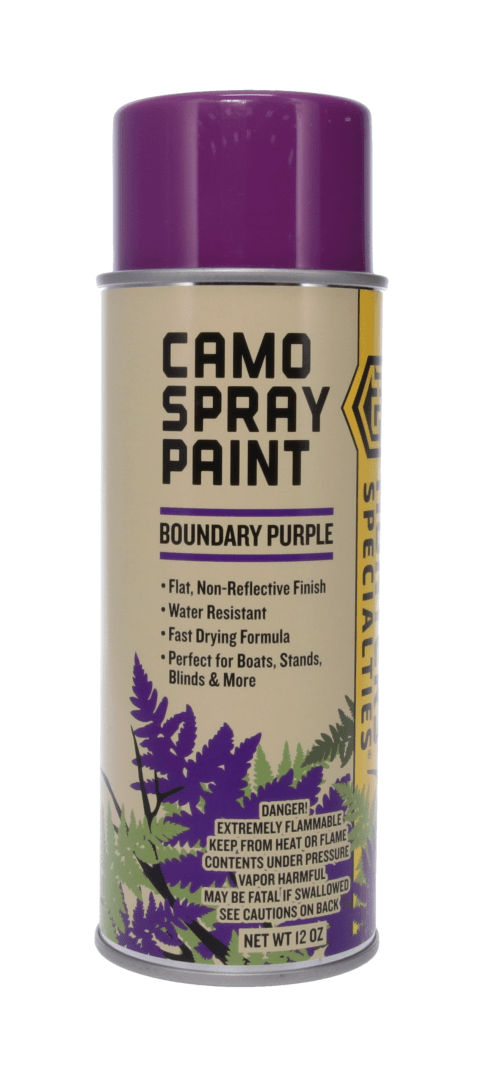 Purple Boundry Spray Paint