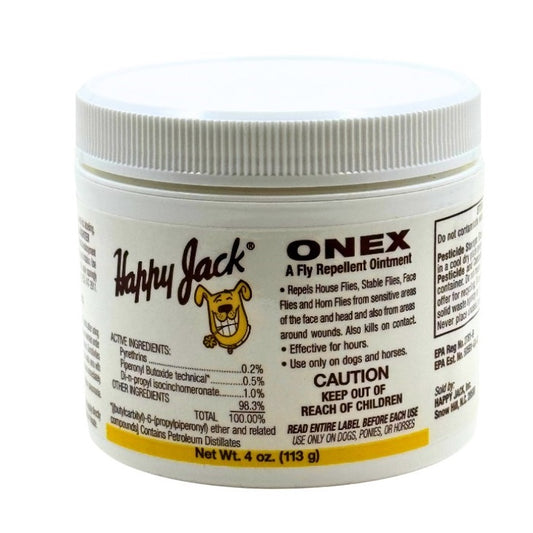 Happy Jack Onex Fly Repellent Ointment 4oz
