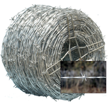 Fence Barbwire 15.5 gauge 4pt (1320')