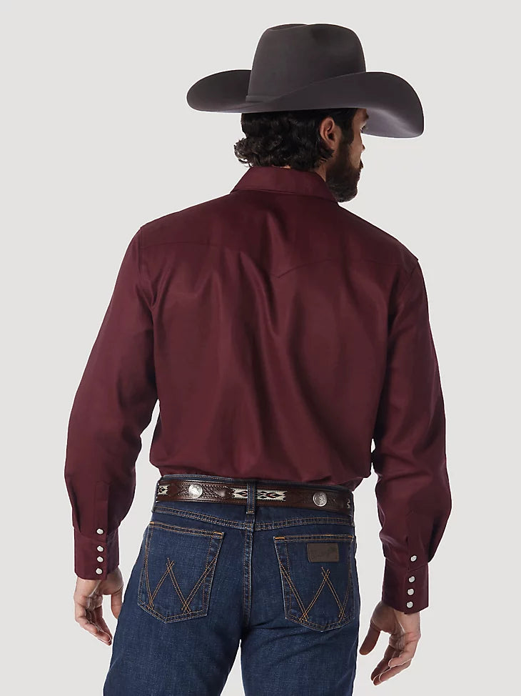 Mens Authentic Cowboy Cut® Work Shirt - Red Oxide