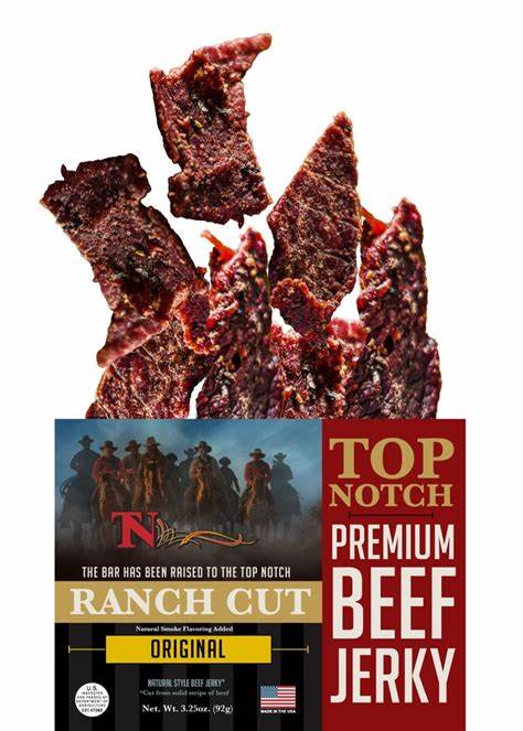 Top Notch Beef Jerky Original Dry Cut