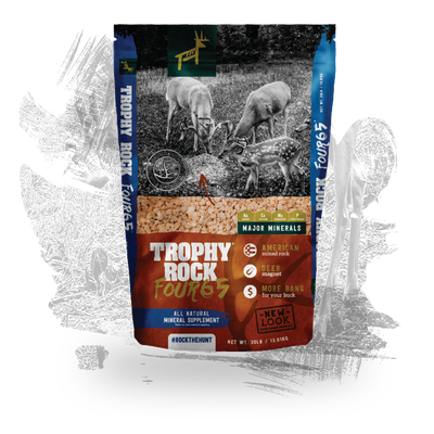 Trophy Rock Four65 All-Natural Deer Mineral Supplement 30 LB bag