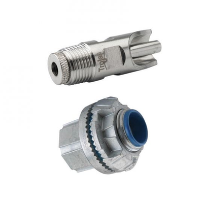 Trojan Gravity Flow Nipple Connector and Locknut #75