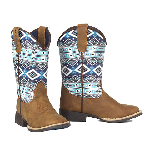 TWISTER HESTON STYLE CHILDRENS BOOT TAN