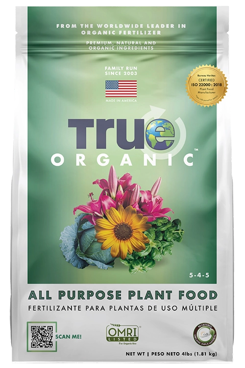 True Organic All Purpose Plant Food - 12lbs