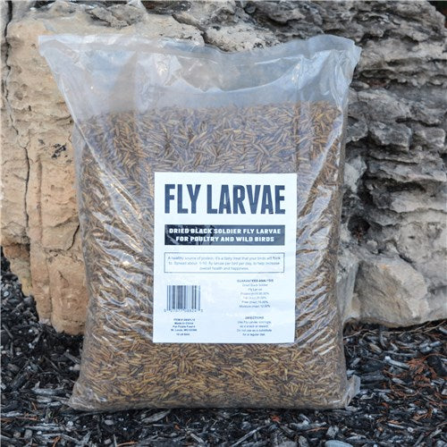 Dried Black Soldier Fly Larvae, 10 lb