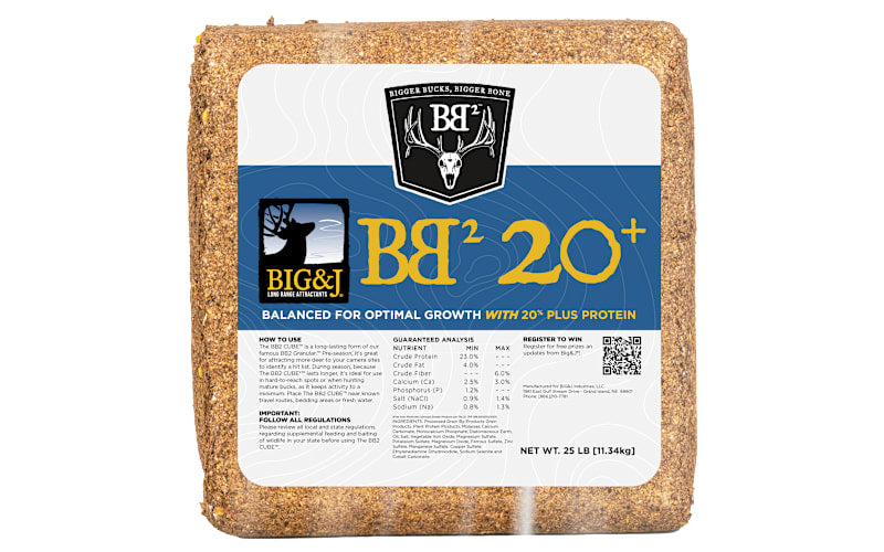 Big & J BB2 20 Plus deer attractant block