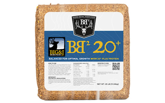 Big & J BB2 20 Plus deer attractant block