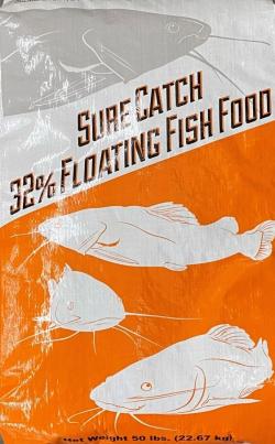 SURE CATCH FISH FOOD 32%