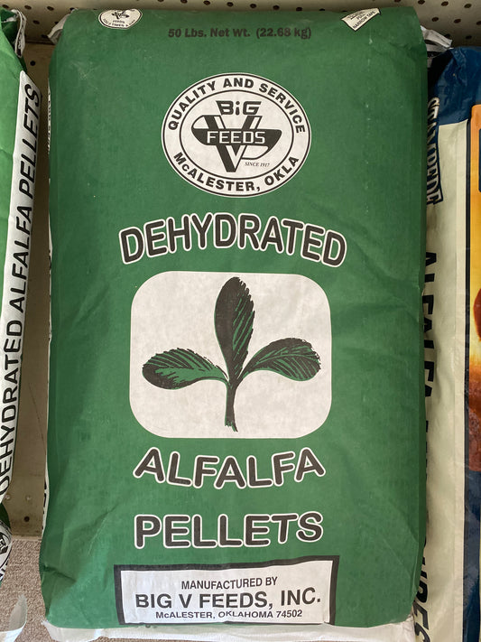 BIG V FEEDS Dehydrated Alfalfa Pellets