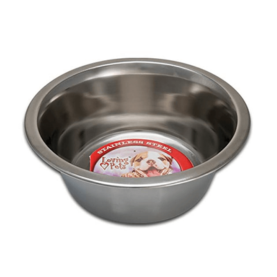 Ruff N Tuff Dog Bowls- Stainless Steel