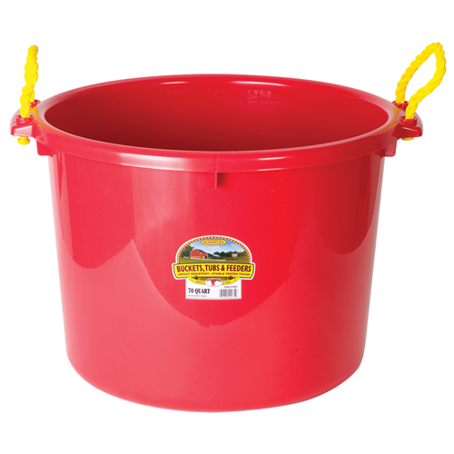 70 Quart Muck Bucket with Handles