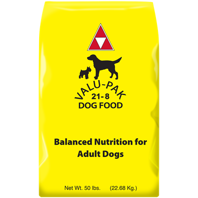 Valu-Pak (YELLOW) 21-8 Dog Food