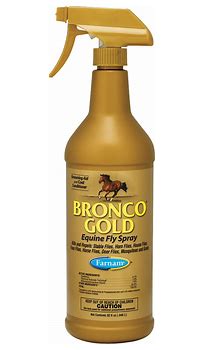 Bronco Gold Equine Fly Spray- 32oz