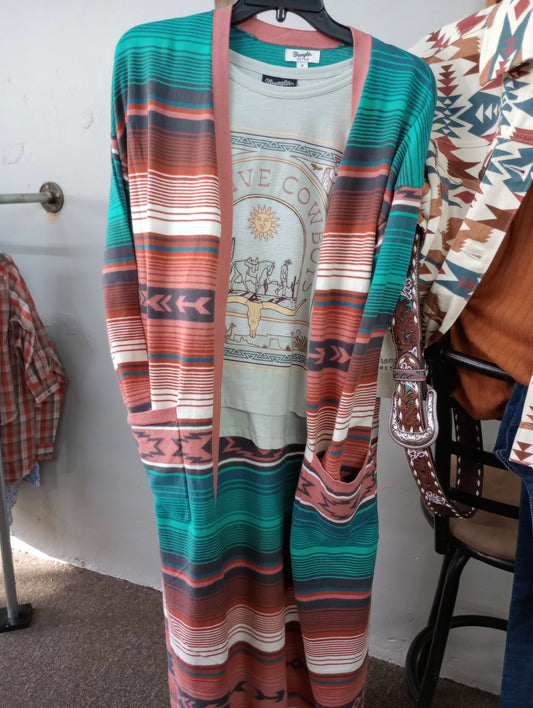 Wrangler Retro® Cardigan - Multi Stripe