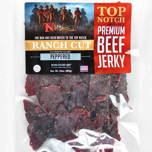 Top Notch Beef Jerky Pepered