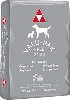 Valu-Pak (SILVER) Free 24-20 Dog Food